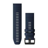 QuickFit® 26 Watch Bands- Captain Blue Silicone - 26 mm - 010-12864-22 - Garmin